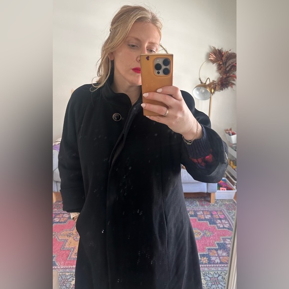 Vintage Michelle Francoís Wool Coat - Picture 8 of 9